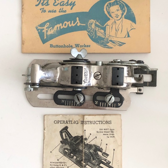 Famous Buttonhole Worker. for Singer sewing machines Model CC - Picture 1 of 2